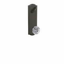 Schlage FCT59ALX-CAM Alexandria Glass Knob with Camelot Escutcheon Interior Active Trim.
