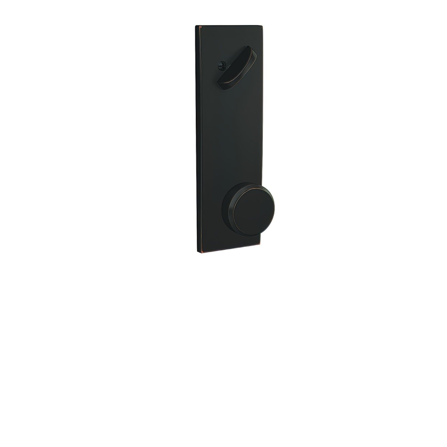 Schlage FCT59BWE-CEN Bowery Knob with Century Escutcheon Interior Active Trim