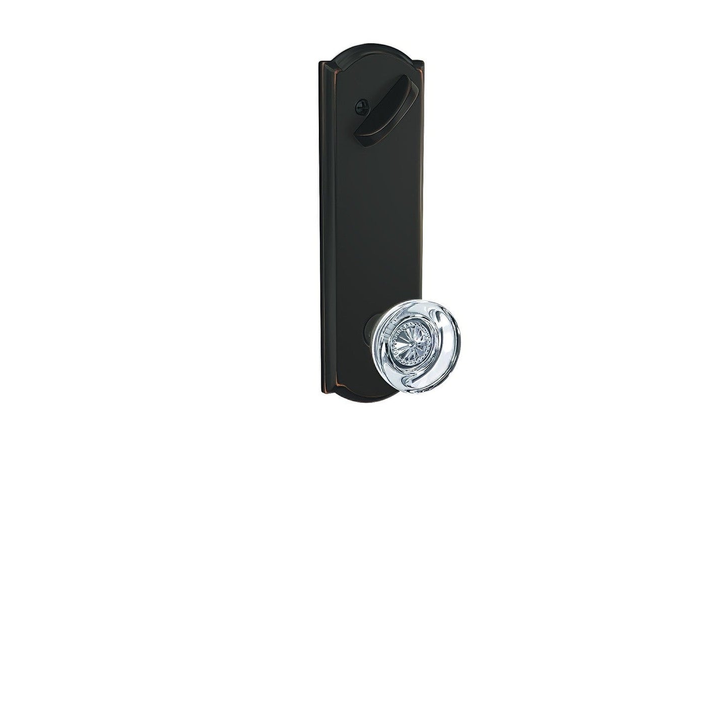 Schlage FCT59HOB-CAM Custom Hobson Knob with Camelot Escutcheon Interior Active Trim