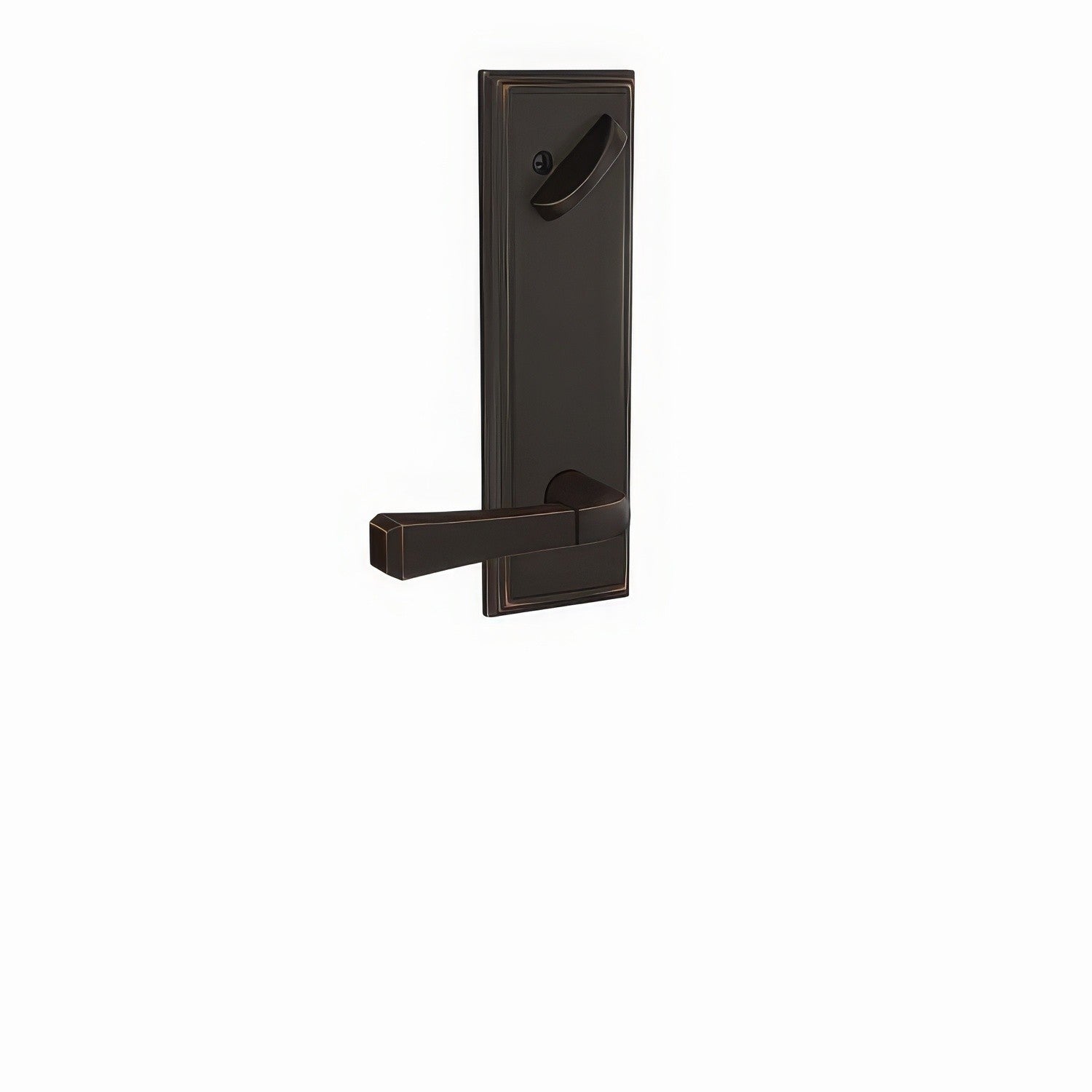Schlage FCT59RVT-ADD Rivington Lever with Addison Escutcheon Interior Active Trim.