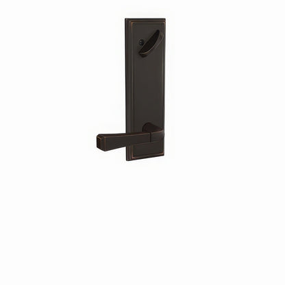 Schlage FCT59RVT-ADD Rivington Lever with Addison Escutcheon Interior Active Trim.