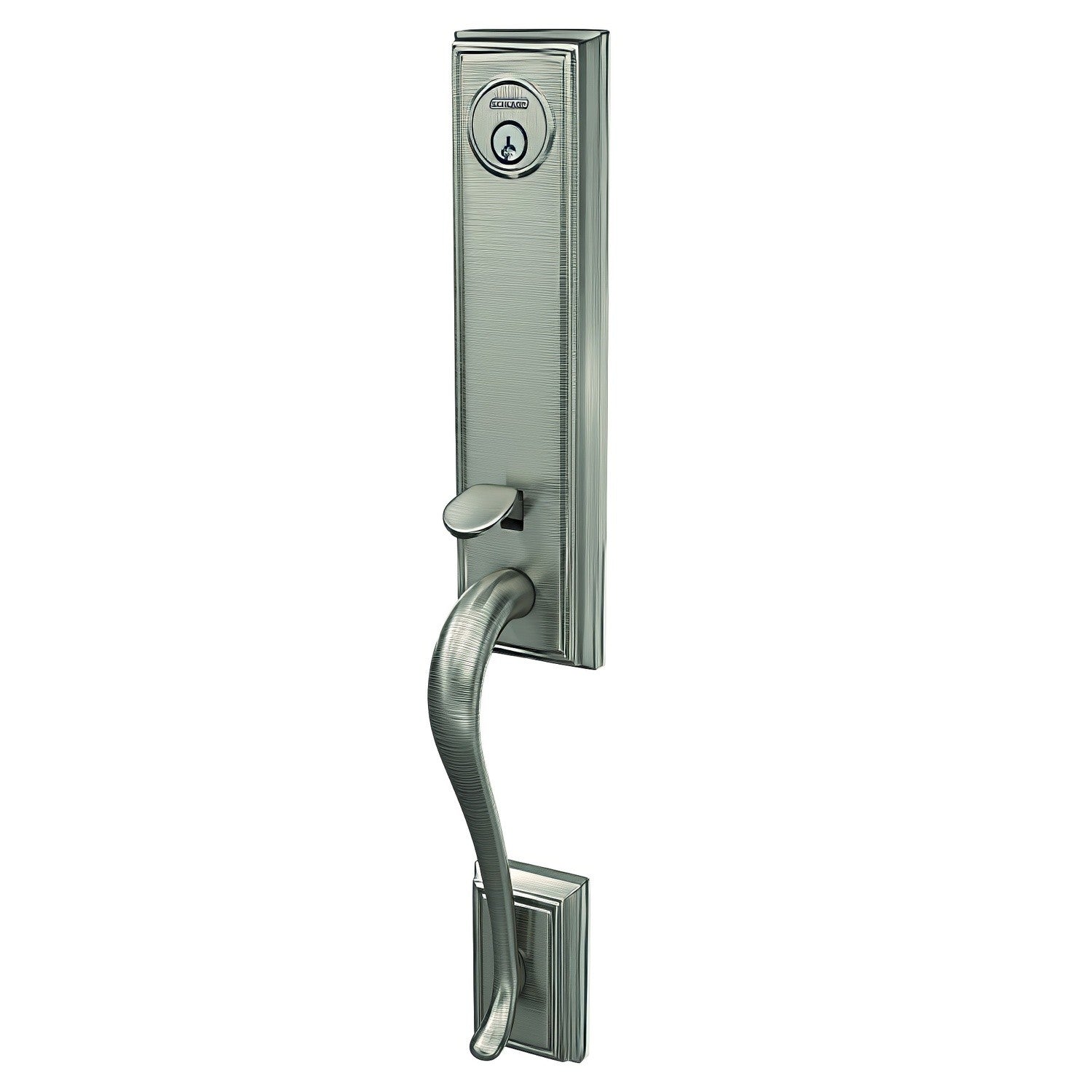 Schlage FCT92ADD Custom 3/4 Trim Addison Dummy Handleset Only.
