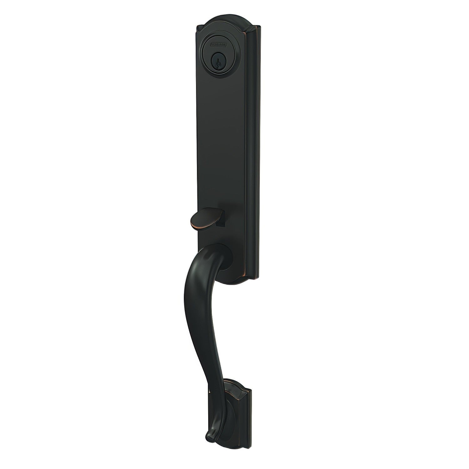 Schlage FCT92CAM Custom 3/4 Trim Camelot Dummy Handleset Only