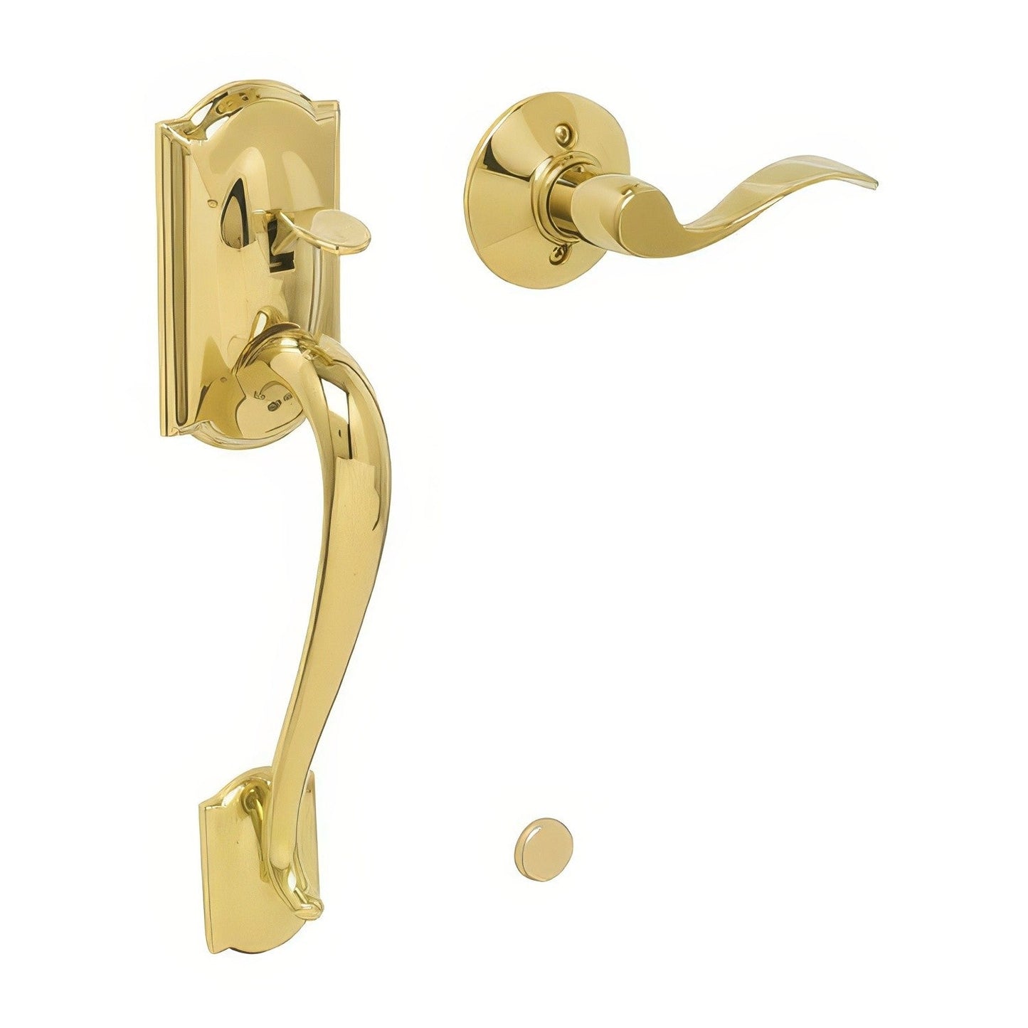 Schlage FE285-CAM-ACC-LH Electronic Security Camelot Lower Handleset