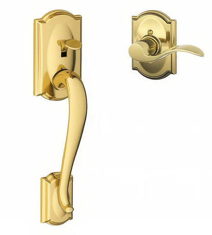 Schlage FE285-CAM-ACC-CAM-LH Camelot Lower Handleset for Electronic Keypad