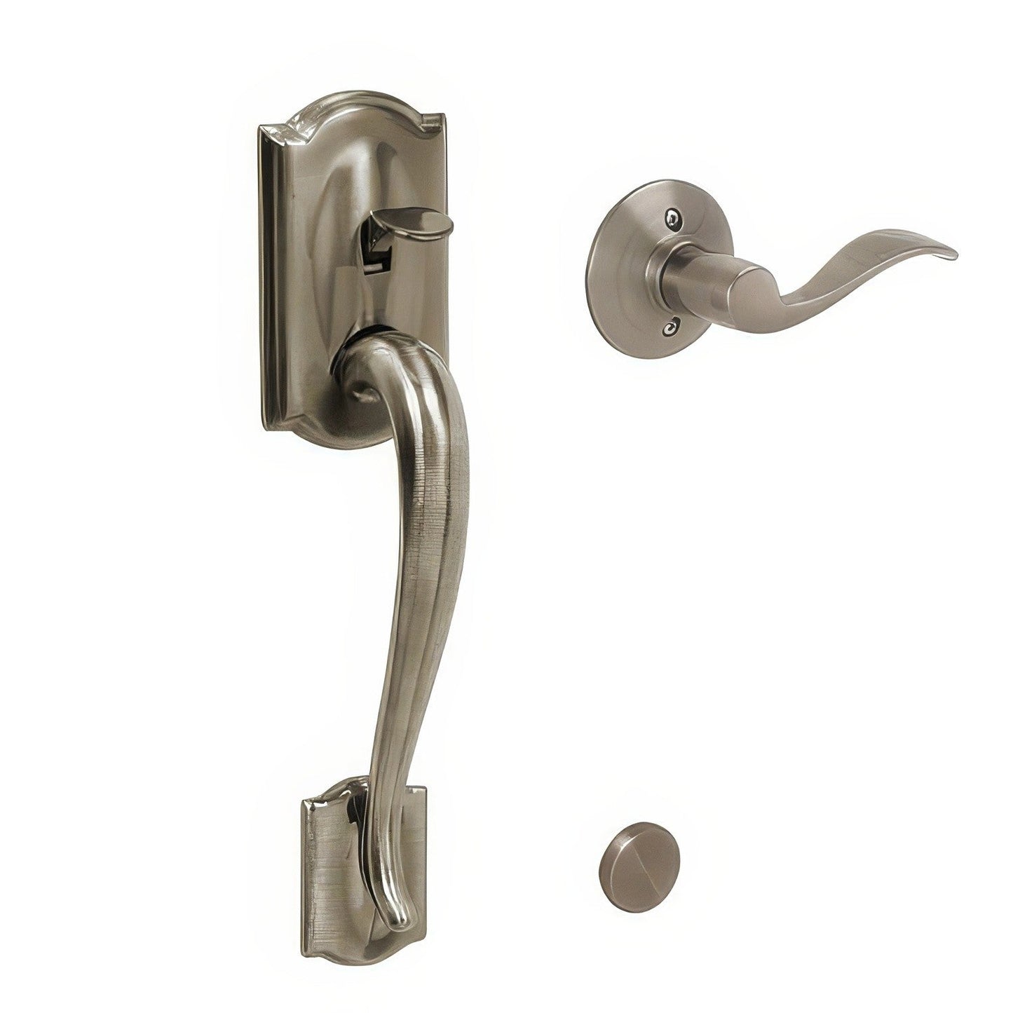Schlage FE285-CAM-ACC-LH Electronic Security Camelot Lower Handleset
