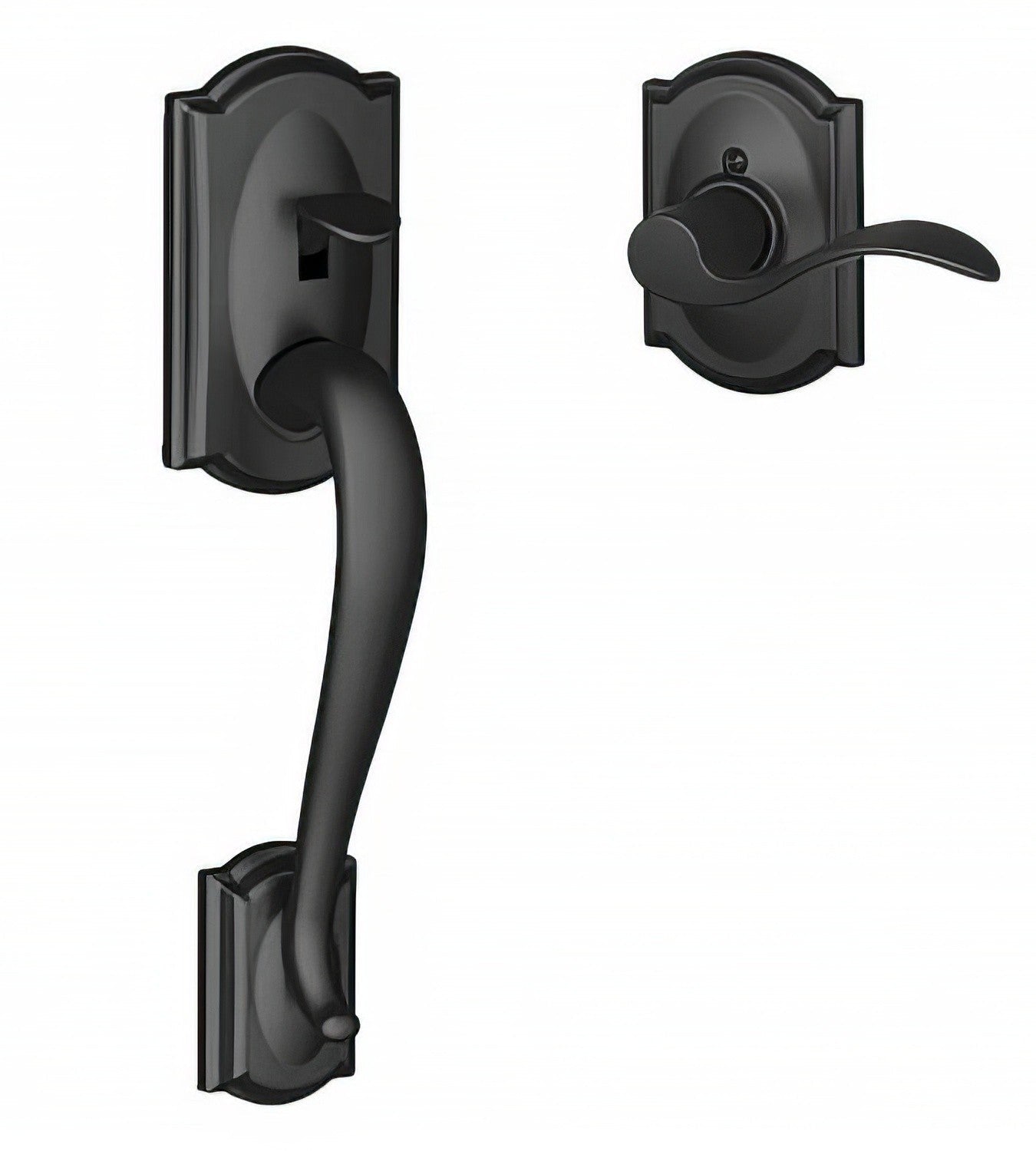 Schlage FE285-CAM-ACC-CAM-LH Camelot Lower Handleset for Electronic Keypad