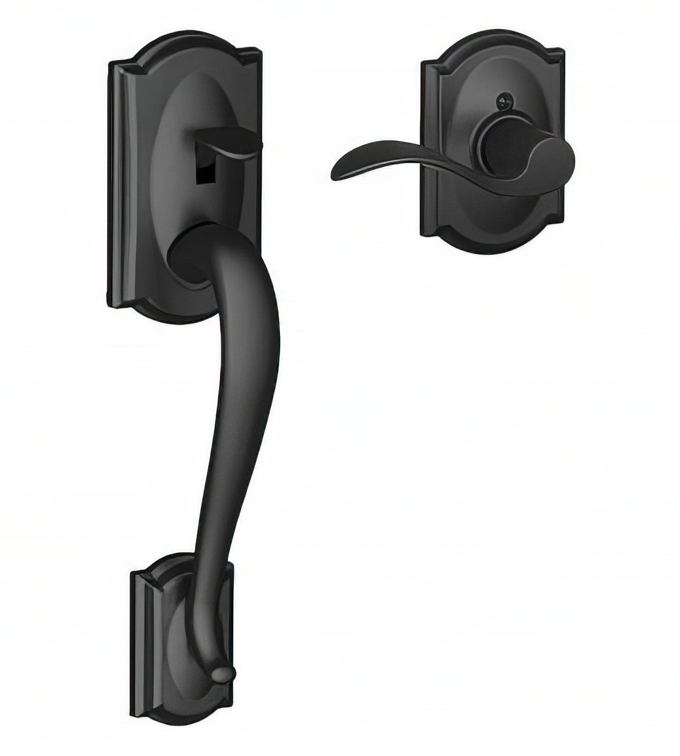 Schlage FE285-CAM-ACC-CAM-RH Camelot Lower Handleset for Electronic Keypad