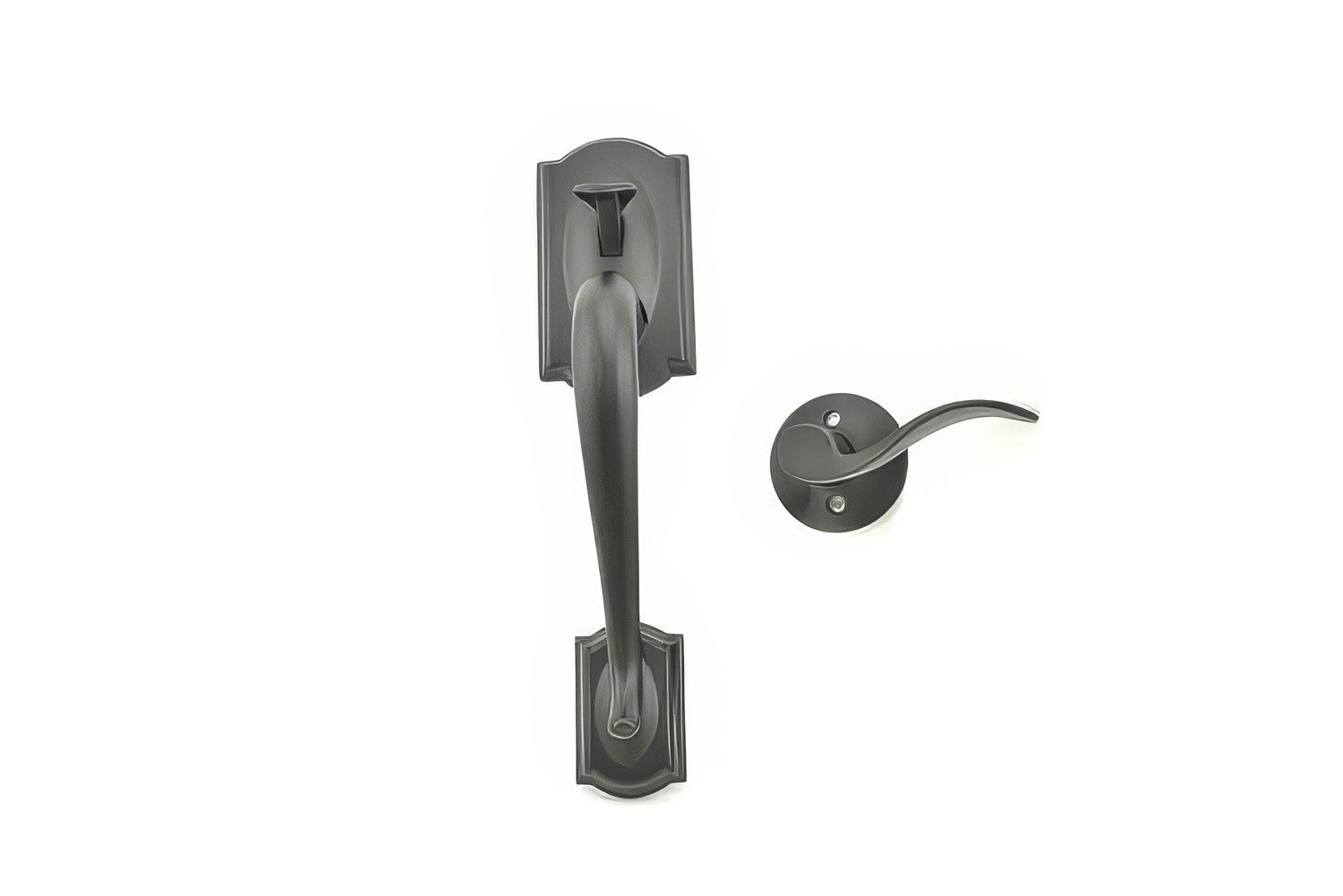 Schlage FE285-CAM-ACC-LH Electronic Security Camelot Lower Handleset