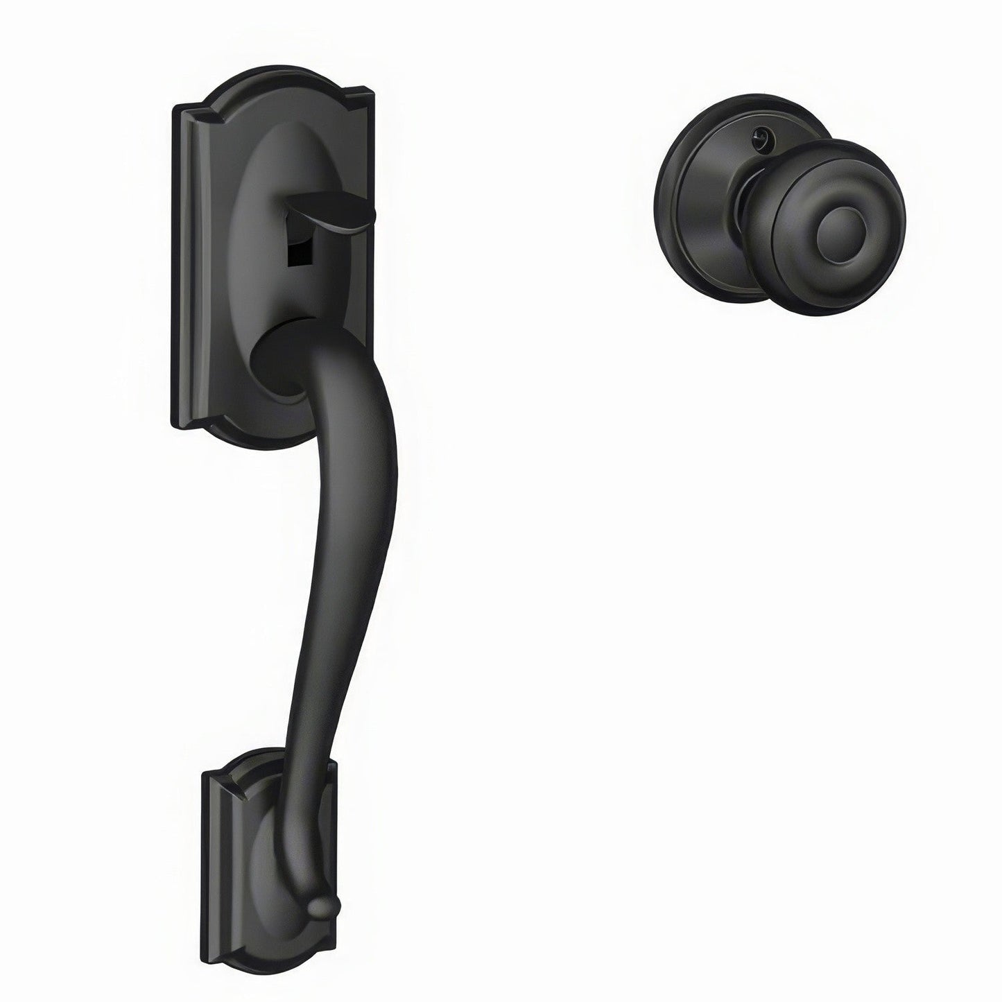 Schlage FE285-CAM-GEO Electronic Security Camelot Lower Handleset