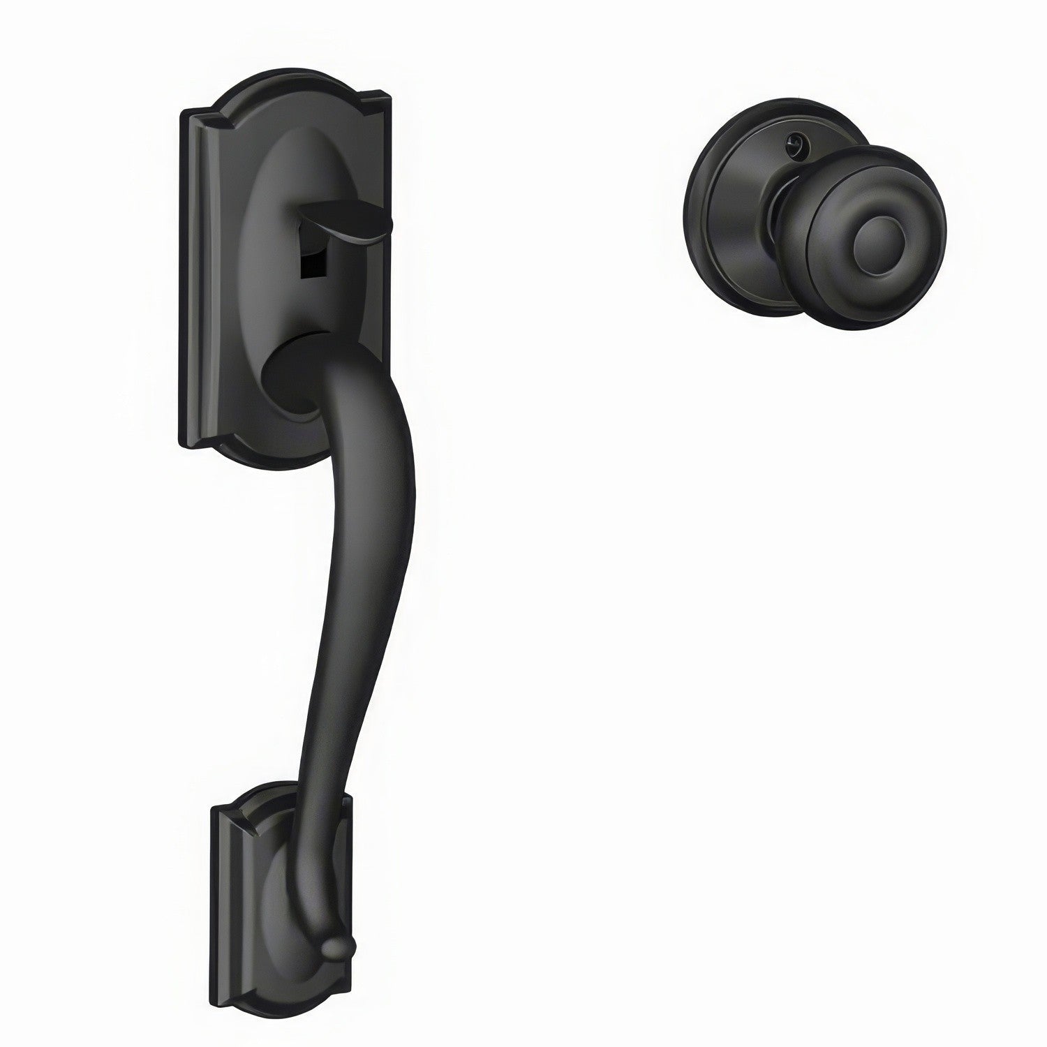Schlage FE285-CAM-GEO Electronic Security Camelot Lower Handleset