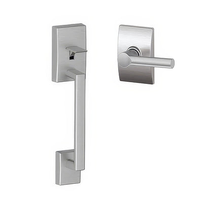 Schlage FE285CEN-BRWCEN Century with Broadway Lever with Century Rose Bottom Half Handleset