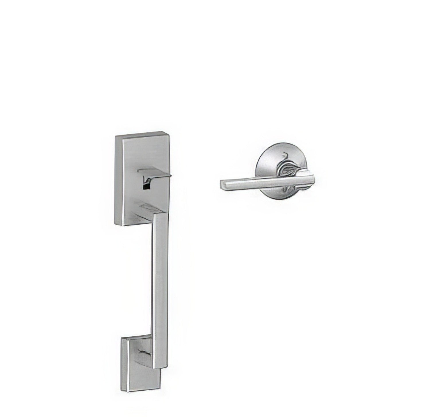 Schlage FE285-CEN-LAT Century Lower Handle Set for Electronic Keypad with Latitude Interior Lever