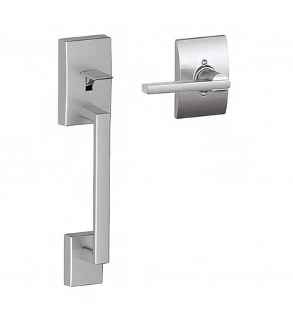 Schlage FE285-CEN-LAT-CEN Century Lower Handleset for Electronic Keypad with Latitude Interior Lever with Century Rose