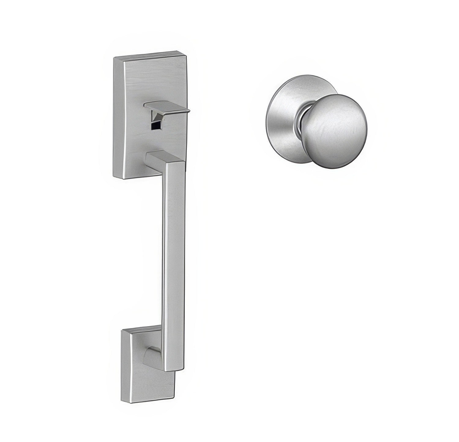 Schlage FE285CEN-PLY Century with Plymouth Knob Bottom Half Handleset