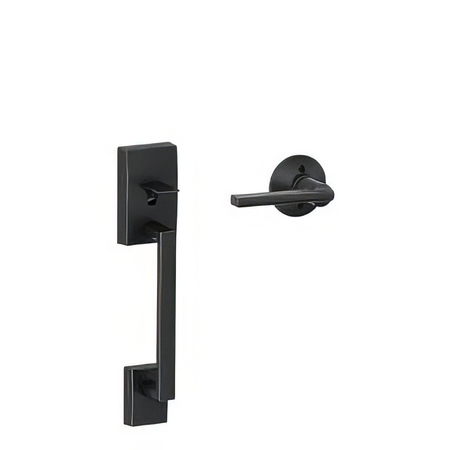 Schlage FE285-CEN-LAT Century Lower Handle Set for Electronic Keypad with Latitude Interior Lever