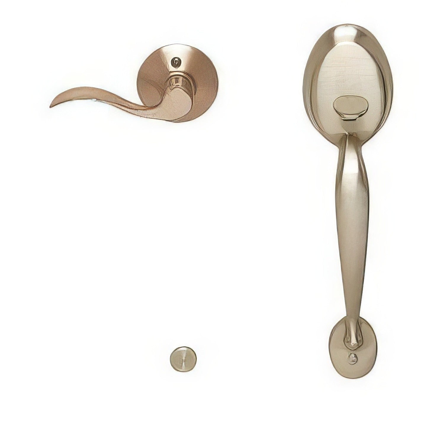 Schlage FE285-PLY-ACC-RH Plymouth Right Hand Front Entry Handle Set with an Accent Lever