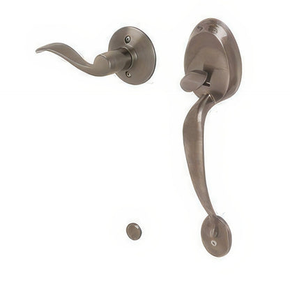 Schlage FE285-PLY-ACC-RH Plymouth Right Hand Front Entry Handle Set with an Accent Lever
