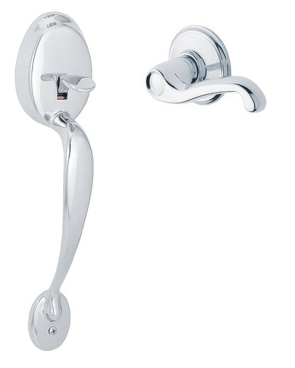 Schlage FE285-PLY-FLA-LH Plymouth Lower Handleset for Electronic Keypad
