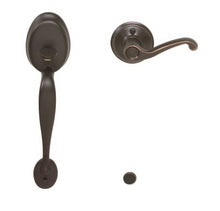 Schlage FE285-PLY-FLA-LH Plymouth Lower Handleset for Electronic Keypad