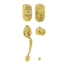 Schlage FE365PLY505PLY Plymouth Electronic Handleset.