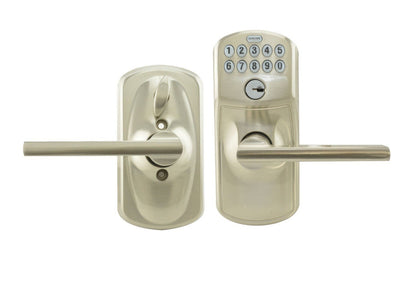 Schlage FE595PLY-LAT Plymouth with Latitude Lever Entry Flex Lock Electronic Keypad