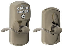 Schlage FE595-PLY-ACC Electronic Security Keypad Entry Door Lever