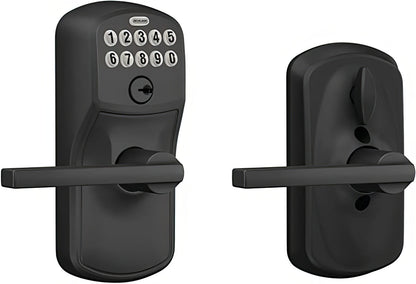 Schlage FE595-PLY-ACC Electronic Security Keypad Entry Door Lever