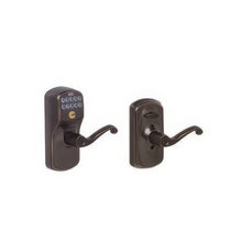 Schlage FE595-PLY-FLA Flair Electronic Security Keypad Entry Door Lever
