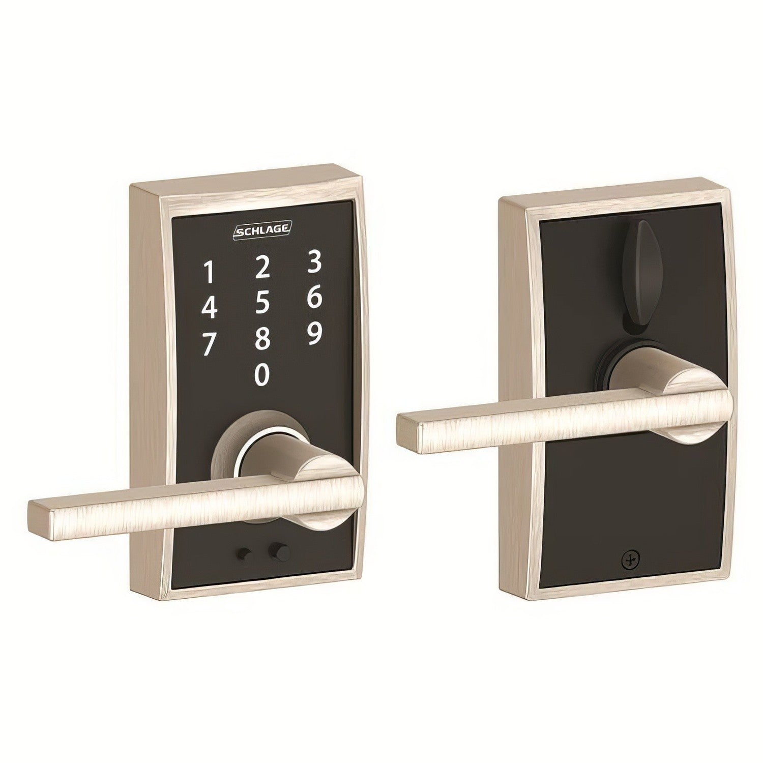 Schlage FE695CEN-LAT Century with Latitude Lever Keyless Touch Lever Lock