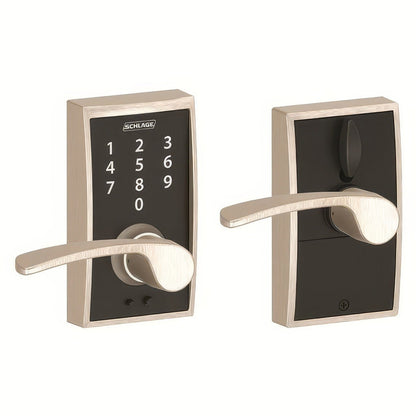 Schlage FE695CEN-MER Century with Merano Lever Keyless Touch Lever Lock