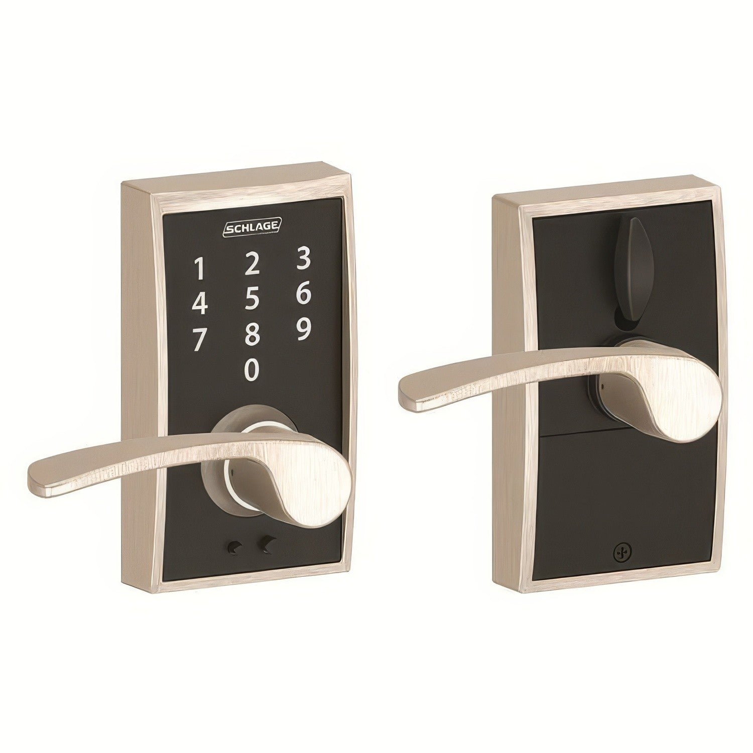 Schlage FE695CEN-MER Century with Merano Lever Keyless Touch Lever Lock