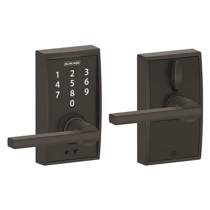 Schlage FE695CEN-LAT Century with Latitude Lever Keyless Touch Lever Lock