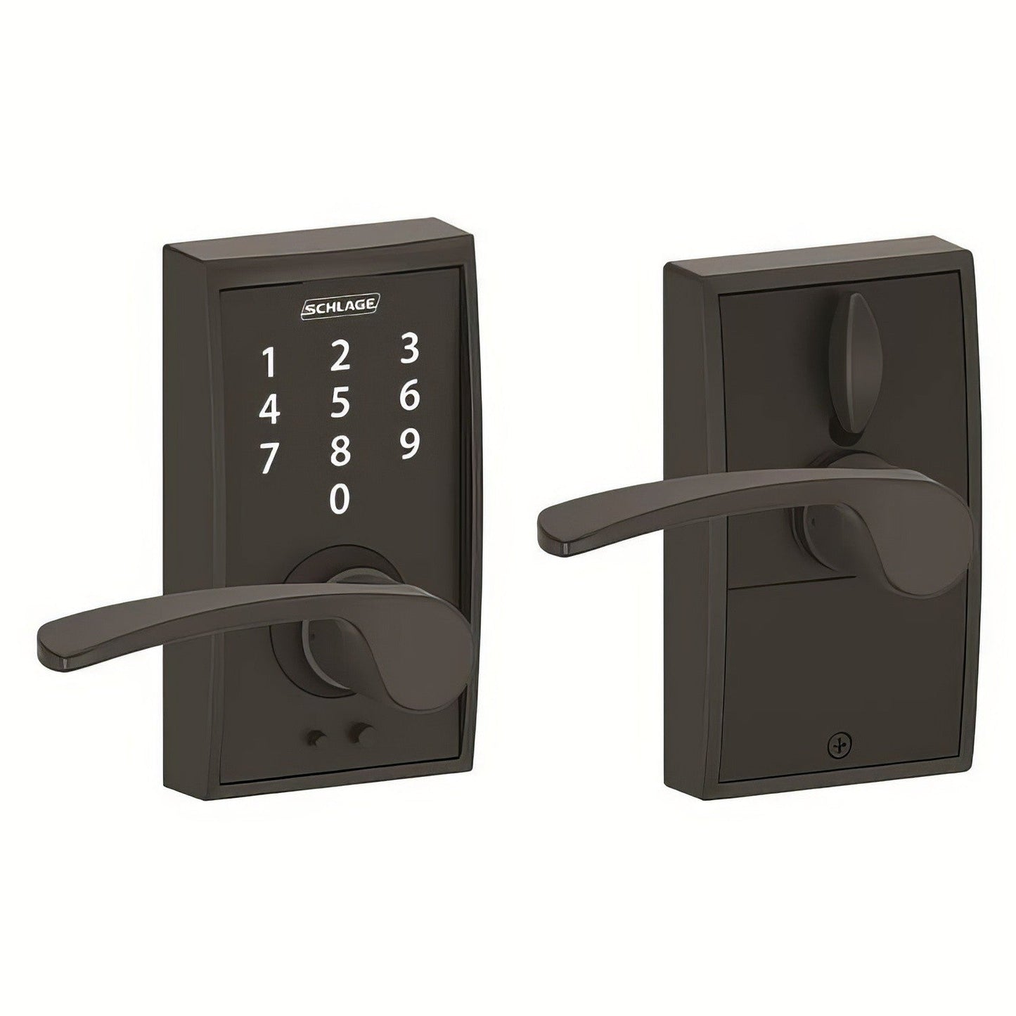 Schlage FE695CEN-MER Century with Merano Lever Keyless Touch Lever Lock