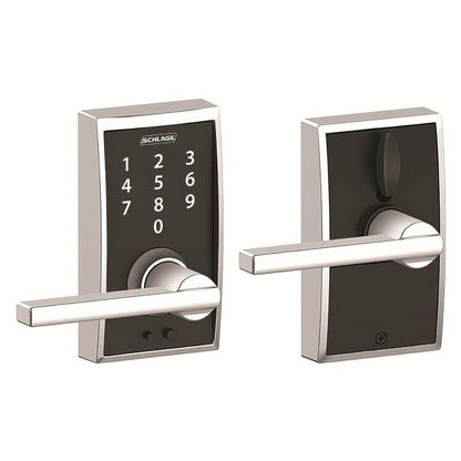 Schlage FE695CEN-LAT Century with Latitude Lever Keyless Touch Lever Lock