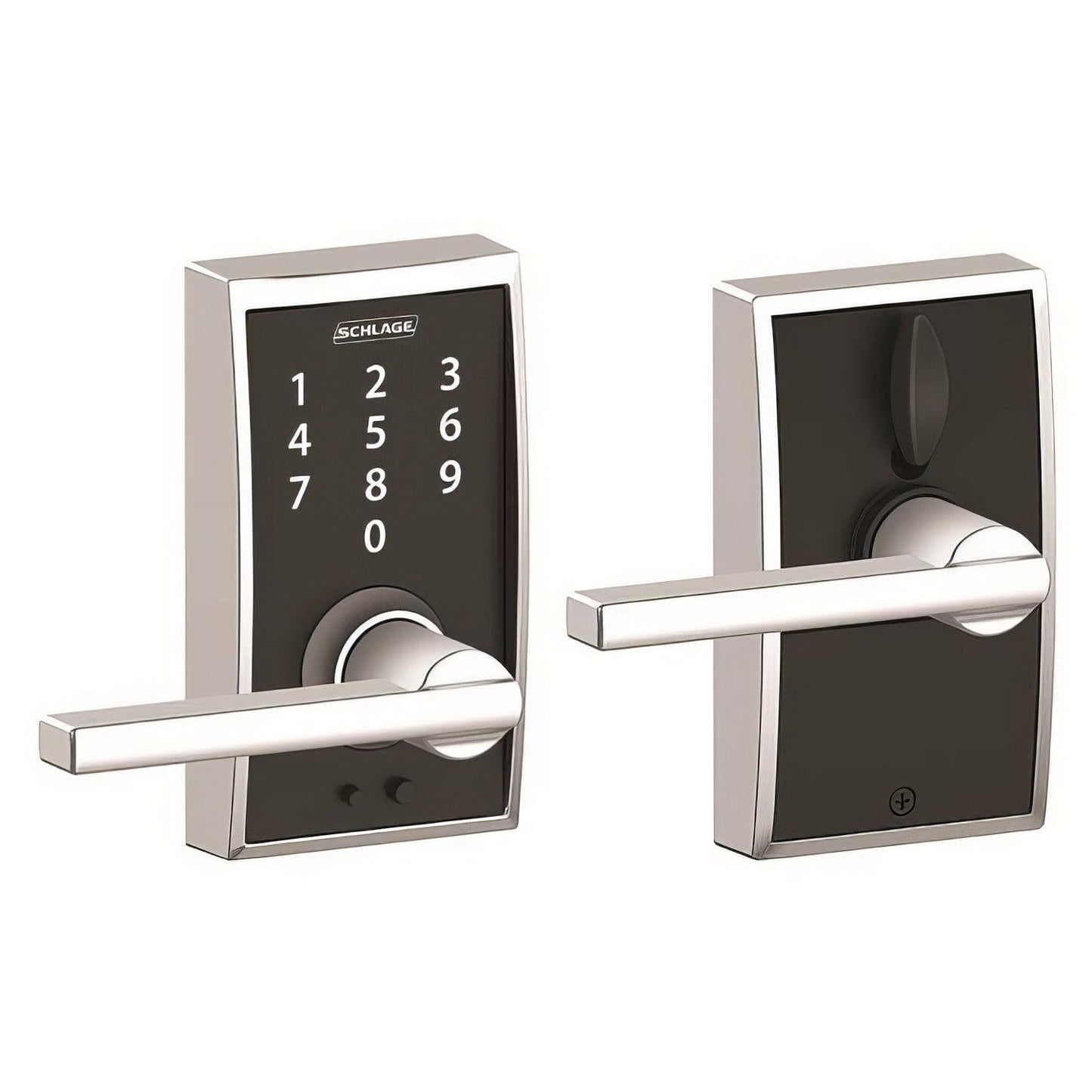 Schlage FE695CEN-LAT Century with Latitude Lever Keyless Touch Lever Lock