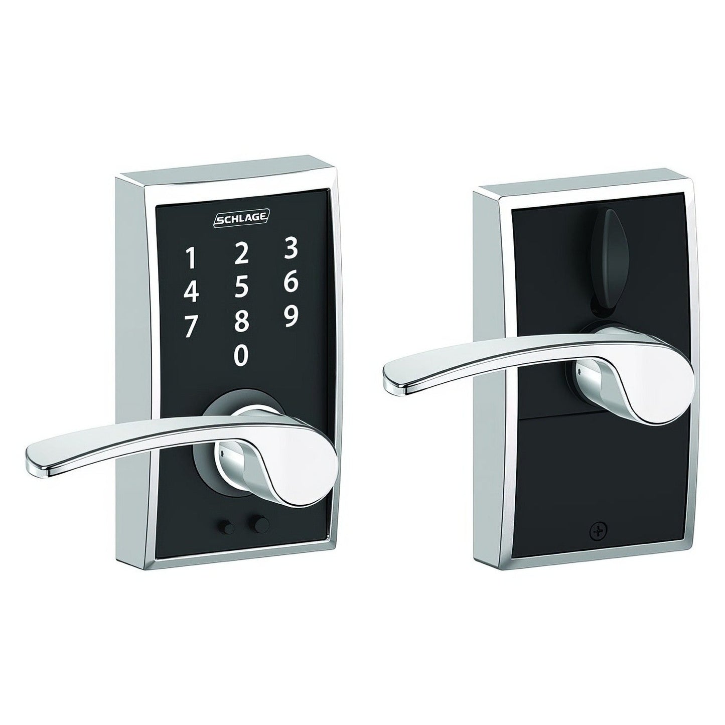 Schlage FE695CEN-MER Century with Merano Lever Keyless Touch Lever Lock