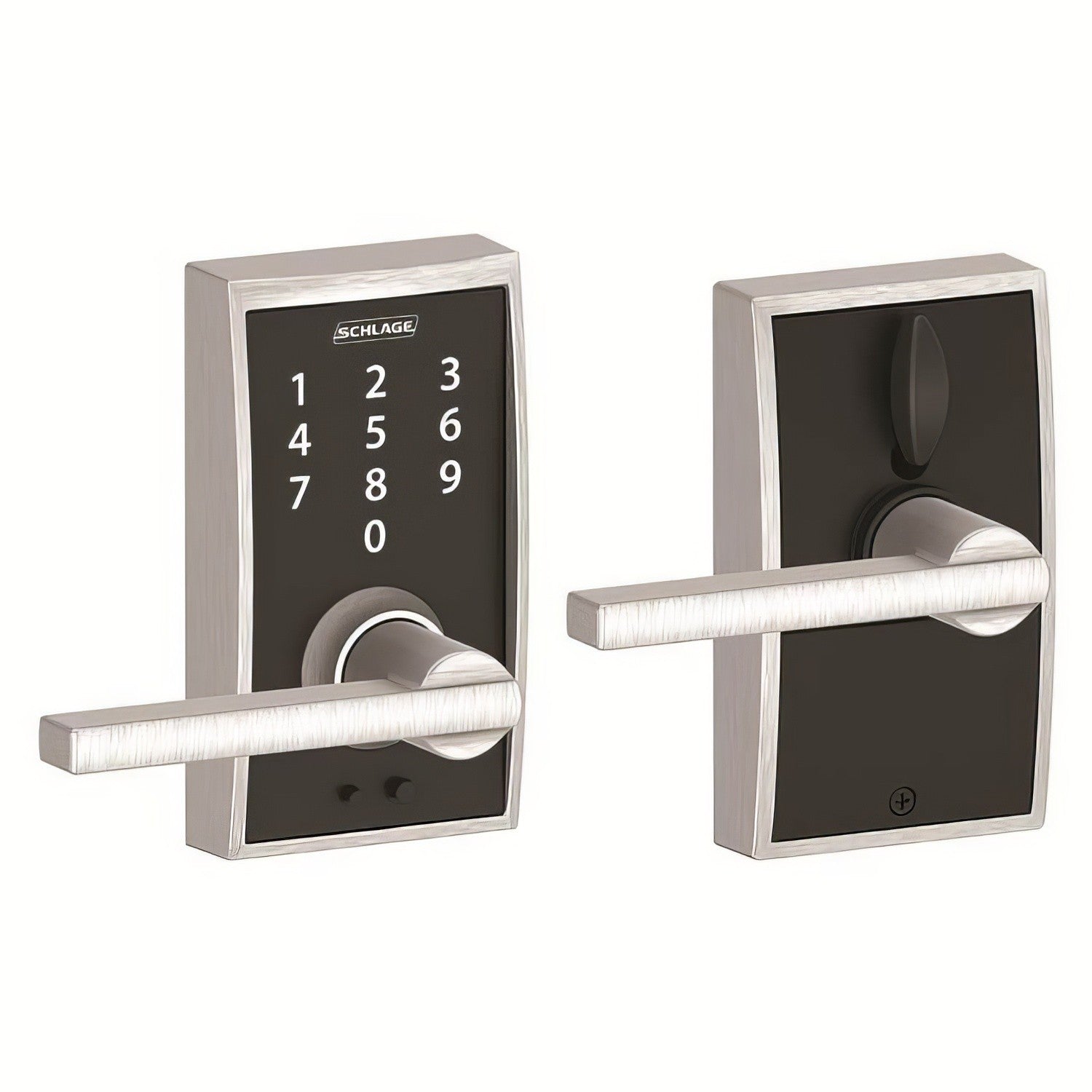 Schlage FE695CEN-LAT Century with Latitude Lever Keyless Touch Lever Lock