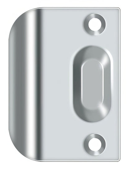 Deltana FLSP335 2-1/4" x 1-5/8" Full Lip Strike Plate