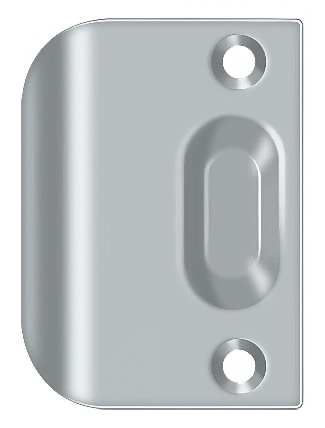 Deltana FLSP335 2-1/4" x 1-5/8" Full Lip Strike Plate
