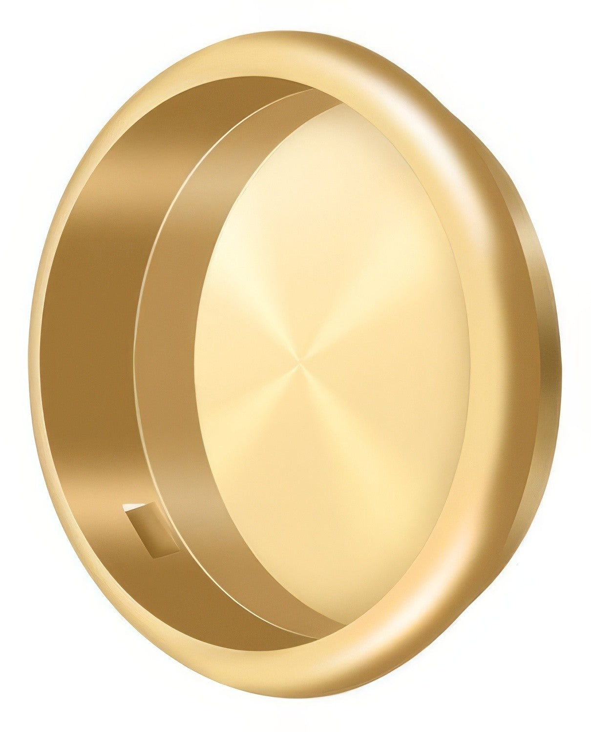 Deltana FP221R 2-1/8" Round Flush Pull