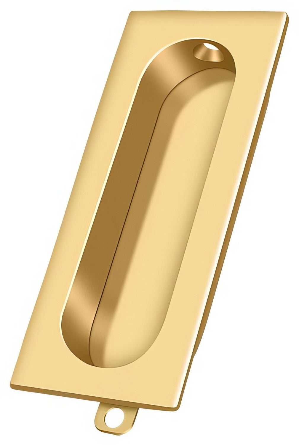 Deltana FP222 3-1/8" x 1-5/16" Rectangle Flush Pulls.