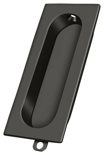 Deltana FP222 3-1/8" x 1-5/16" Rectangle Flush Pulls