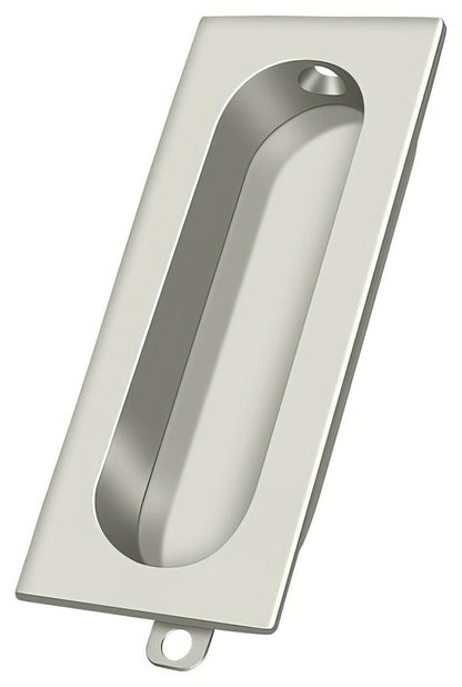 Deltana FP222 3-1/8" x 1-5/16" Rectangle Flush Pulls