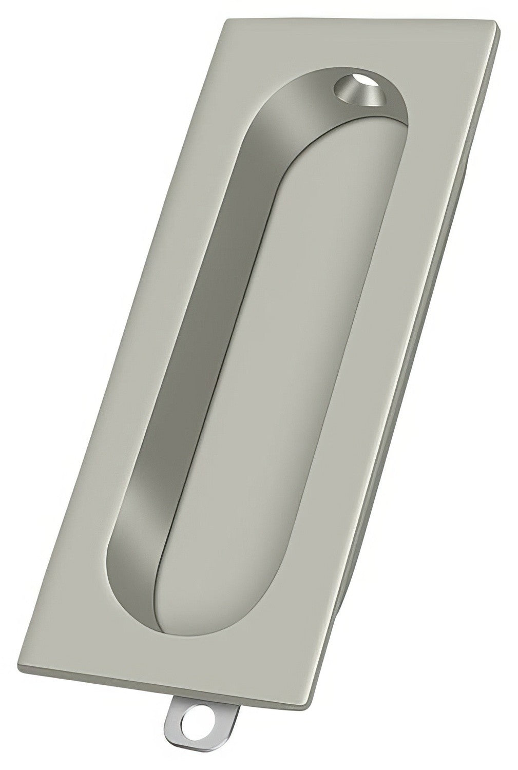 Deltana FP222 3-1/8" x 1-5/16" Rectangle Flush Pulls.