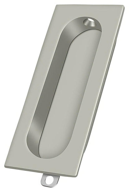 Deltana FP222 3-1/8" x 1-5/16" Rectangle Flush Pulls