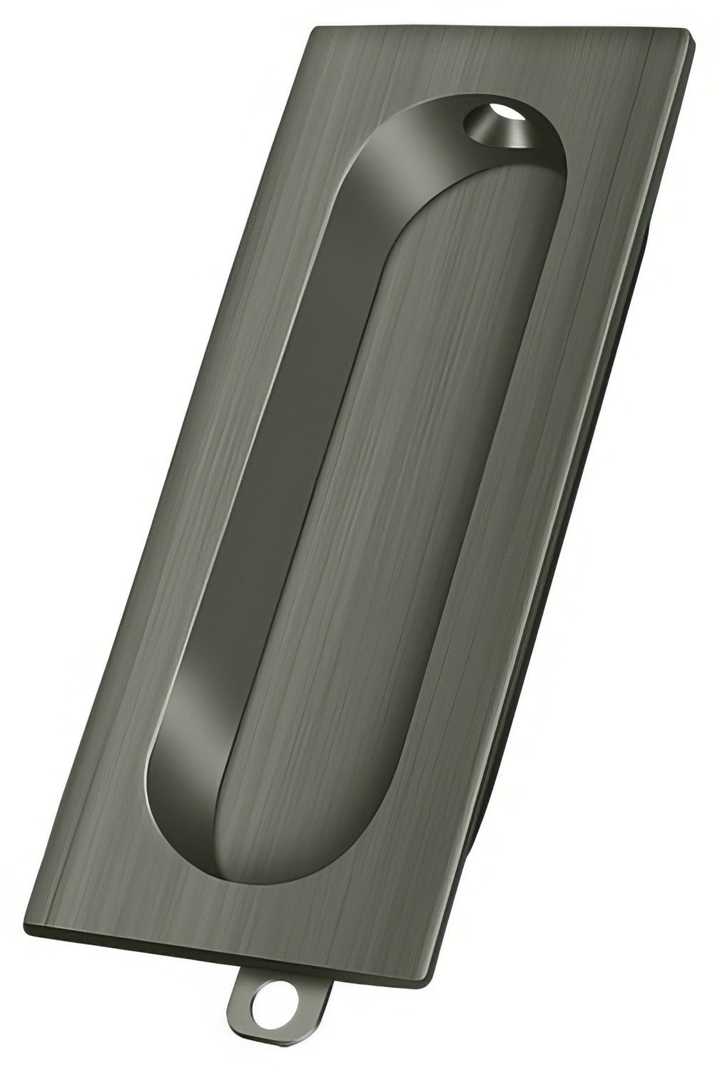 Deltana FP222 3-1/8" x 1-5/16" Rectangle Flush Pulls.