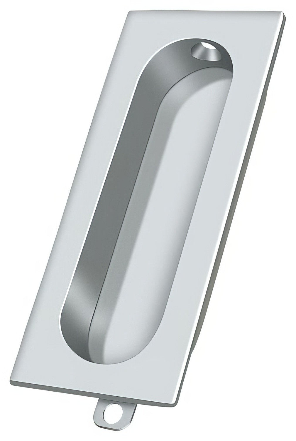 Deltana FP222 3-1/8" x 1-5/16" Rectangle Flush Pulls.