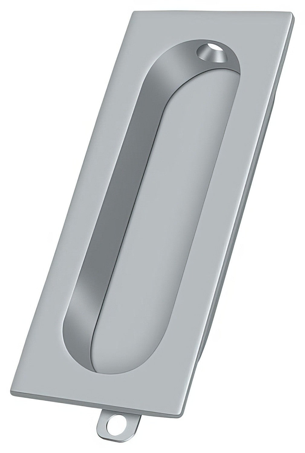 Deltana FP222 3-1/8" x 1-5/16" Rectangle Flush Pulls.