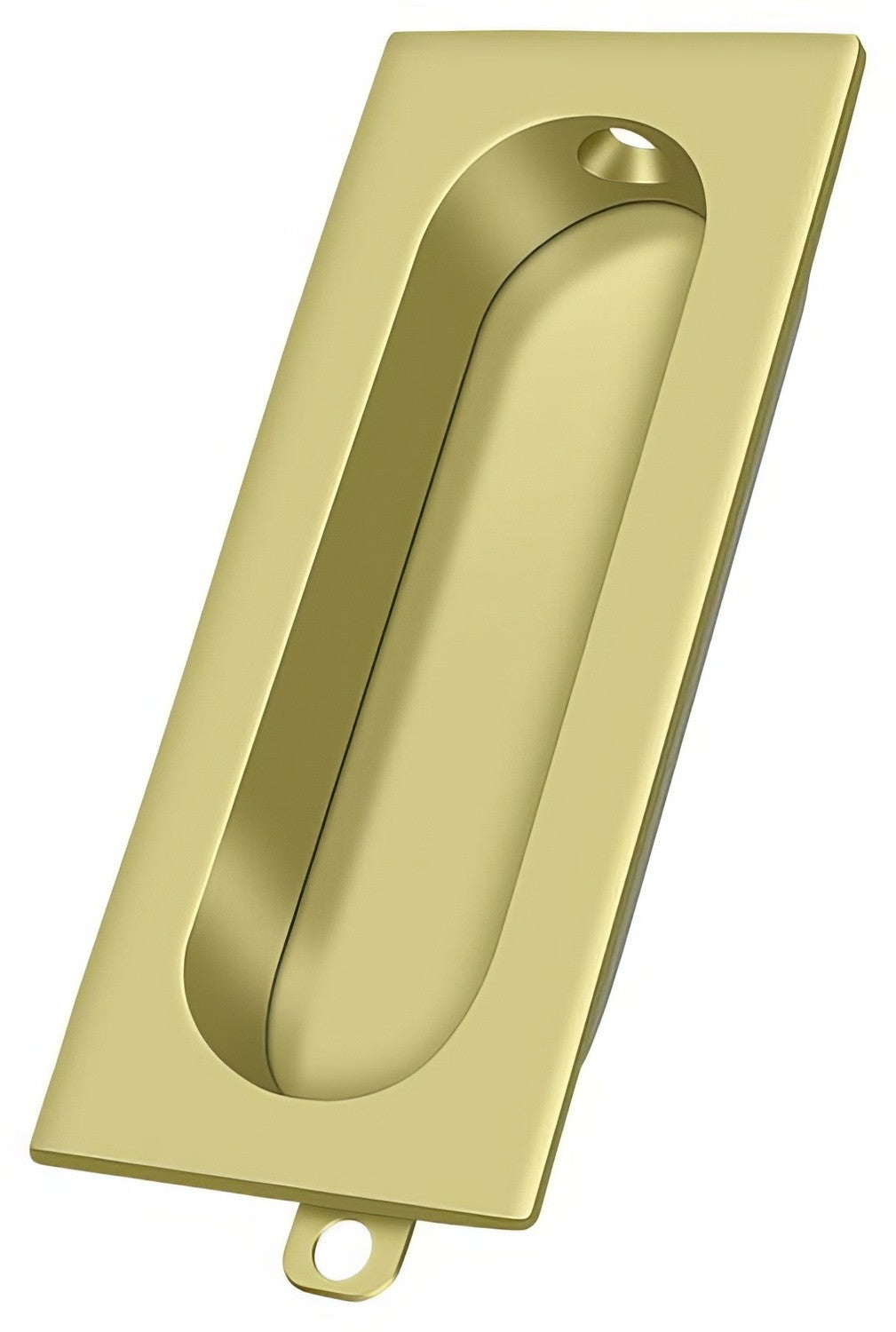 Deltana FP222 3-1/8" x 1-5/16" Rectangle Flush Pulls.